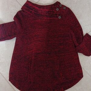 Cozy Red Women's Sweater.Preloved.PL